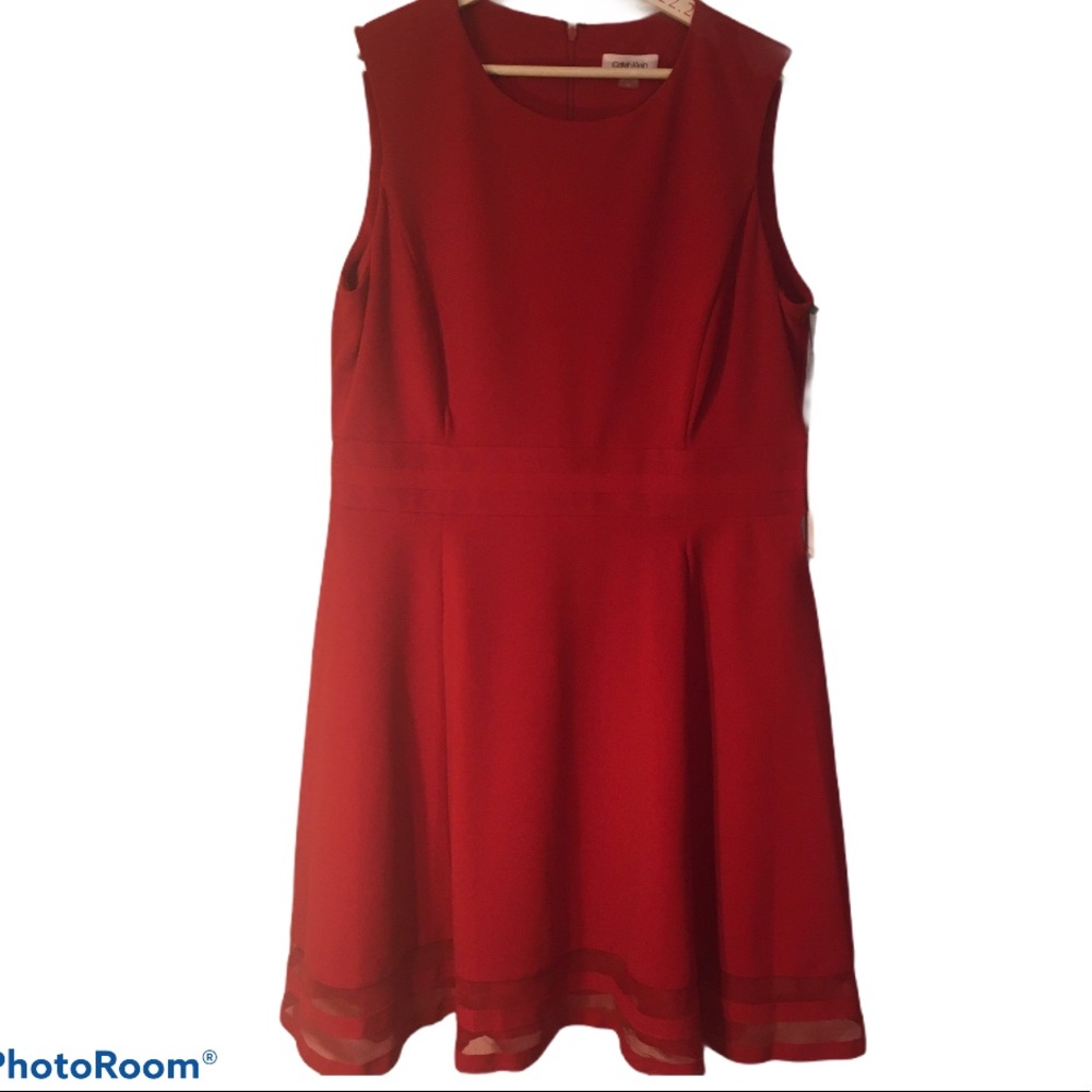 By Kelvin Klein Classic Little Red Dress